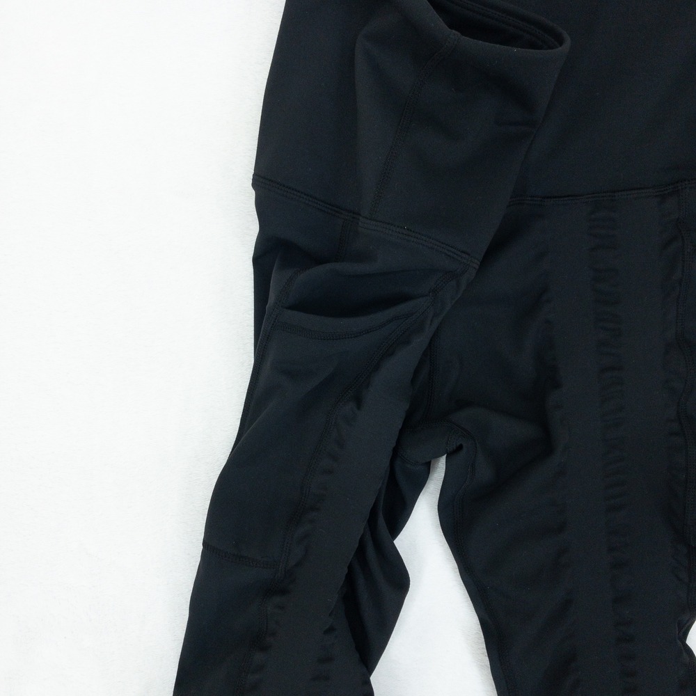 Sweetflexx‎ Resistance Leggings Womens Small Black High Waisted Pockets Ruched - Picture 4 of 13